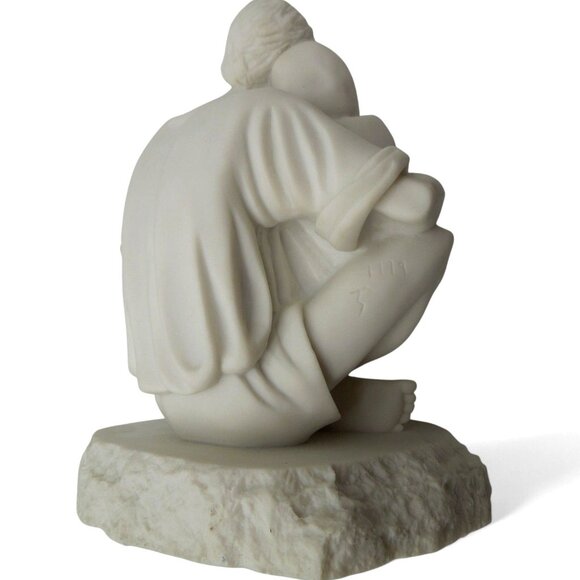TIMOTHY SCHMALZ Holy Family A Quiet Moment 90s Figurine Canada Vintage 8x7" - Picture 6 of 11